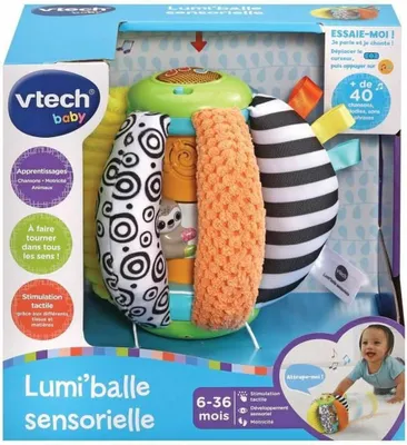 Image de Jucarie interactiva Vtech Baby LUMI'BALLE SENSORIELLE, multicolore