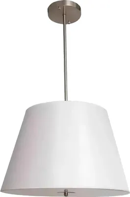 Image de Lustre Lustre Blanc Plafonnier Moderne Métal Nouveau