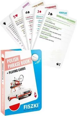 Imagen del producto de Polish Phrase Book and Playing Cards 2in1