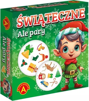 Produktbild von Alexander Aber-Paare Kartenspiel – Weihnachtsedition mit 31 Spielkarten