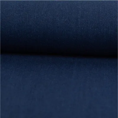 Produktbild von Jeansstoff Meterware Stretch 11OZ blau indigo washed