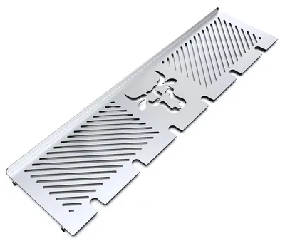 Produktbild von Warmhalterost Edelstahl passend für Jamestown Knox und Maddox 3-Brenner Gasgrill, Größe:3-Brenner Flach Bulle