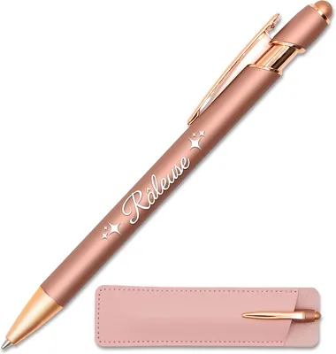 Productafbeelding van Pen met gravure RÃ¢leuse - Roségoud