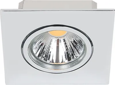 Produktbild von LED Downlight "A 5068Q T Flat" 8W 930 (Warmweiß) Chrom dimmbar