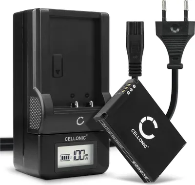 Produktbild von CELLONIC 2x Akku für Kamera Kompatibel mit Drift HD Ghost, Kompatibel mit Ghost, Ghost, Kompatibel mit Drift FXDC02 - (1750mAh, 3.7V) + Ladegerät