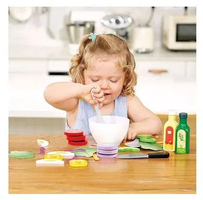 Obrázok produktu pre Hape Healthy Salad Playset, Kuchyňa a jedlo, 3 rok / roky