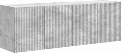 Obrázek produktu pro TV wall cabinet Nástěnný 2 pcs Betonově šedá 59,5 x 31 x 40 cm