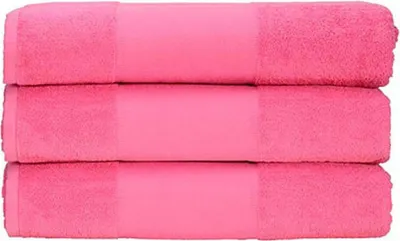 Produktbild von A&R 700.50 | PrintMe Hand Towel / 50 x 100 cm - Farbe: Pink - Größe: 50 x 100 cm