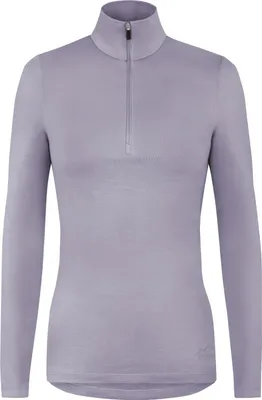Produktbild von normani Damen Merino Langarm mit 1/4 Zipper