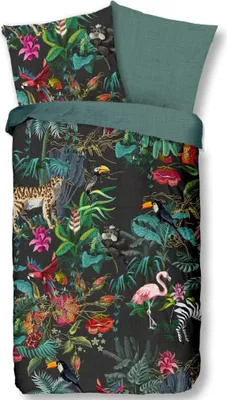 Produktbild von Good Morning Bettwäsche-Garnitur Funky Farbe Multi Größe 135x200+80x80