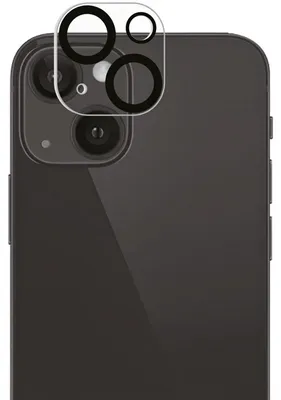 Imagen del producto de Protector de cámara de cristal paquete de 2 para Apple iPhone 13 - Transparente
