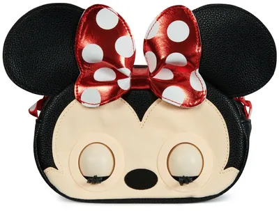 Produktbild von Purse Pets Disney Minnie Maus Tasche, Mädchen, Schultertasche, Reißverschluss, Vietnam, Beige, Schwarz, Rot, Abbildung