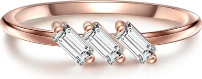 Produktbild von Glanzstücke München Ring Sterling Silber Bergkristall 50080011 56