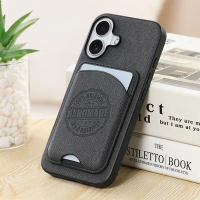 Immagine prodotto di INF Custodia per Samsung S24FE in TPU+PU con Portacarte Magnetico - 2 Pezzi