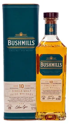 Obrázok produktu pre Bushmills 10 Year Single Malt Irish Whiskey | 40 % obj. | 0,7 l