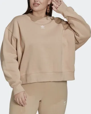 Produktbild von Adidas Sweatshirt Gr. 3XL 54-56 Adicolor Pullover ESS Crew Oversize HK7157