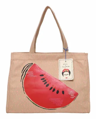 Image de Fritzi aus Preußen sac shopper sac à épaule Easy 01 Canvas Shopper Melon moutarde