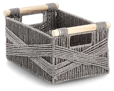 Produktbild von Aufbewahrungskorb mit Griffen, 33 x 22 cm