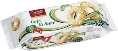 Produktbild von Coppenrath Classic Café Kränze Gebäck 250g (MHD: 06.08.2024)