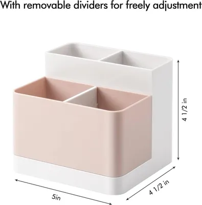 Desktop Organizer für Büro und Zuhause - Aufbewahrbarer Stift- und Zubehörhalter