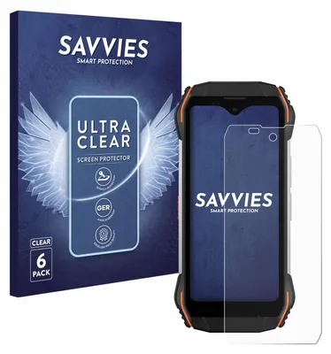 Produktbild von 6x Für Blackview N6000 Schutzfolie Savvies Displayschutz Display Schutz Folie Klar Transparent