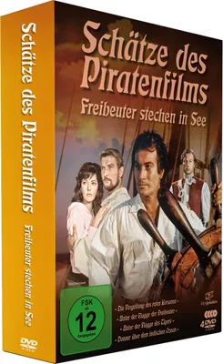 Produktbild von Schätze des Piratenfilms. 4 DVDs.