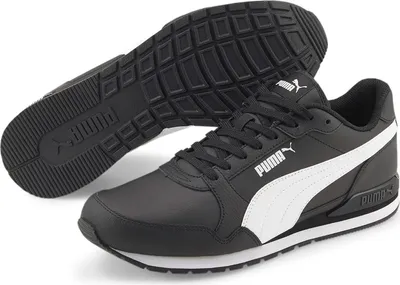 Produktbild von PUMA ST Runner v3 Leder Sneaker Uni puma black/puma white 37