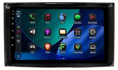 Obrázok produktu pre 9'' Android autorádio 128 GB pre Mercedes B-Class W245 2005–2011 V W639 2003–2014 Carplay Android Auto navigácia Bluetooth