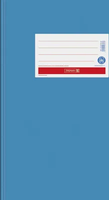 Zdjęcie produktu dla BRUNNEN 104055434 Hefthülle A4 Papier m.blau