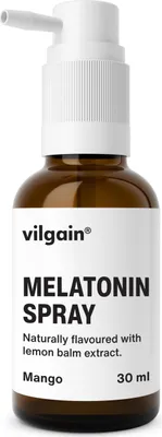 Produktbild von Vilgain Melatonin Spray 30 ml Mango