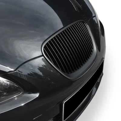 Kühlergrill Sportgrill Gitter Grill Schwarz für Seat Leon 2 II 1P Facelift 09 – Produktansicht