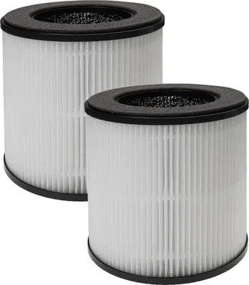 Produktbild von vhbw 2x Luftilter kompatibel mit KOIOS B-D02L Luftreiniger - Kombifilter Vorfilter + HEPA + Aktivkohle