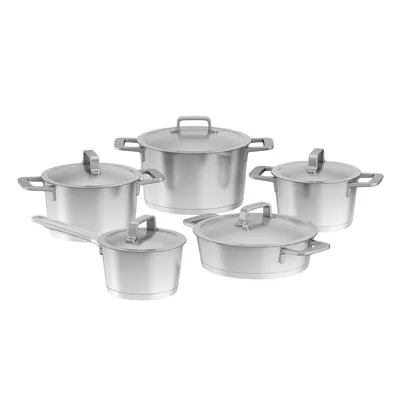 Produktbild von BergHOFF 10 tlg. Kochtopfset Meta