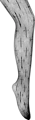 Immagine prodotto di Collant a rete incrociata - Bloodletting Tights