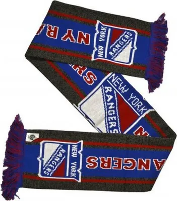 Image de Écharpe New York Rangers BS6531 (taille unique) (gris/bleu/rouge)