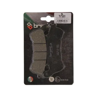 Image de Plaquettes de frein Brenta 3081 organiques avant pour Honda CB Hornet CBF CBR FES SH 125 150 / FJS 400 600 / ST 1300 /VFR 800 1200