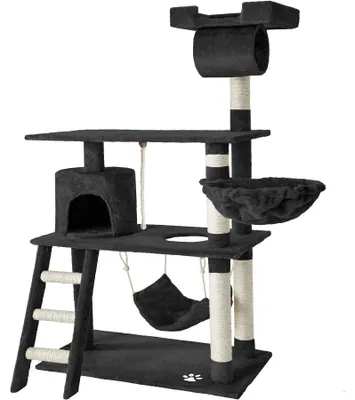 Image de Arbre à chat MARCEL 141 cm - noir