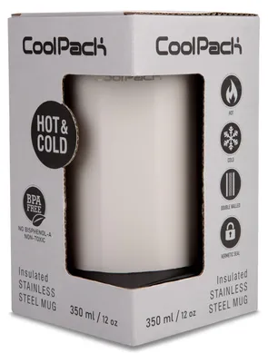 Obrázek produktu pro Kubek termiczny 350ml Coolpack Coffee Mug Tom Grey