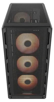Zdjęcie produktu dla COUGAR CGR-2GA5B-P, Midi Tower, PC, Czarny, ATX, micro ATX, Mini-ITX, Wielo, 17,5 cm