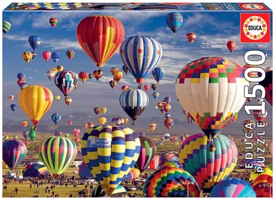 Produktbild von Educa - Heissluftballons 1500 Teile Puzzle