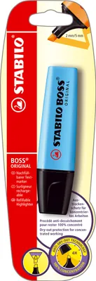 Produktbild von Textmarker - STABILO BOSS ORIGINAL - Einzelstift - blau