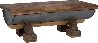 Zdjęcie produktu dla Stolik kawowy Naturalny 90 x 50 x 35 cm drewno
