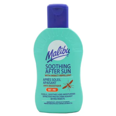 Immagine prodotto di Malibu Doposole Lozione Solare con Repellente Insetti 2-in-1
