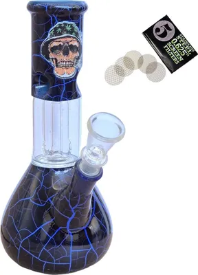 Produktbild von Ice Skull Wasserpfeife mit Filterung 20cm