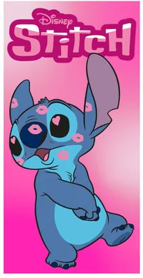 Immagine prodotto di Asciugamano da spiaggia Disney Stitch, marca Sunny Textile, dimensioni 70 x 140 cm, codice prodotto 190964