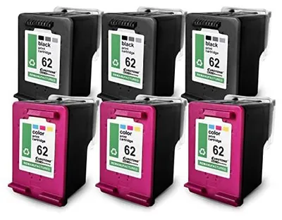 Eurotone 62x Tintenpatrone kompatibel mit HP 62XL + 66XL – Produktansicht 1