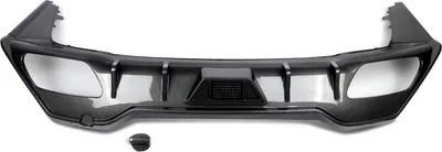 Produktbild von Heckstoßstangendiffusor – Für BMW 8 Serie G16 M850i / 840d Sportstoßstange – Carbon Fiber ABS, Sportliches Design