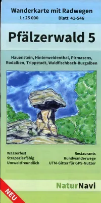 Obrázek produktu pro Pfalcký les 5. List 41-546, 1 : 25 000