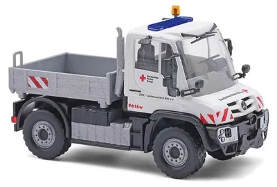 Produktbild von Busch 50936 - 1/87 / H0 Unimog U 430, DRK - Neu