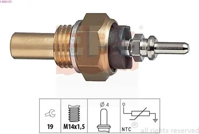 Produktbild von EPS 1.830.131 Kühlmitteltemperatursensor passend für MERCEDES-BENZ 190 (W201) Stufenheck (W124) C-Klasse Limousine (W202) E-Klasse Limousine (W210)